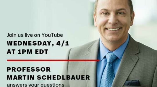 Martin Schedlbauer YouTube livestream promotional image