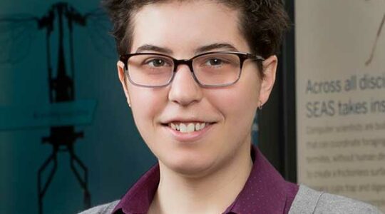 Julia Ebert|Khoury alumna Julia Ebert has worked on this robot|Khoury alumna Julia Ebert has worked on this robot
