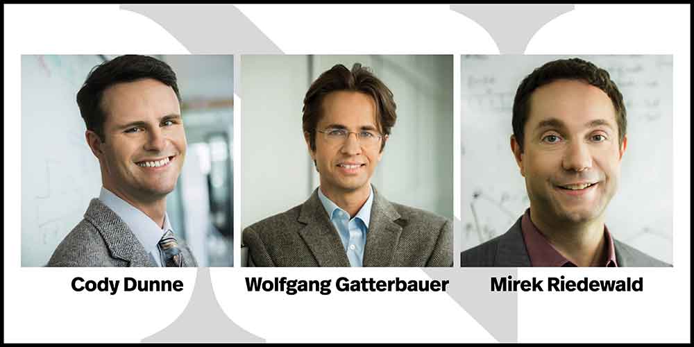 Cody Dunne, Wolfgang Gatterbauer, Mirek Riedewald