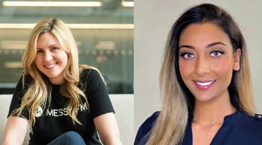 Molly Beck and Shital Waters