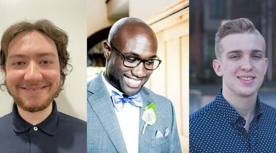 L to R: Michael Ruberto (Khoury College), Wyman Washington (Insulet), and Alec Warren (College of Engineering). Photos provided by subjects.