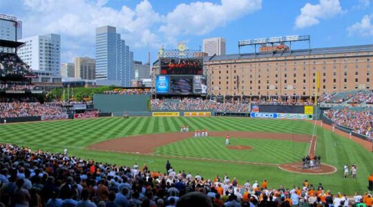 A photo of Camden Yards