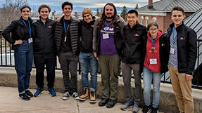 Northeastern's Collegiate Cyber Defense Competition team