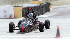 NER’s drivetrain lead Sofia Varner takes the wheel.