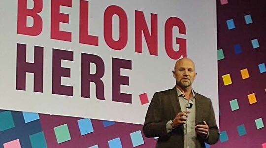 Matthew Goodwin speaks at the American Psychological Association’s annual convention. Photo credit: American Psychological Association