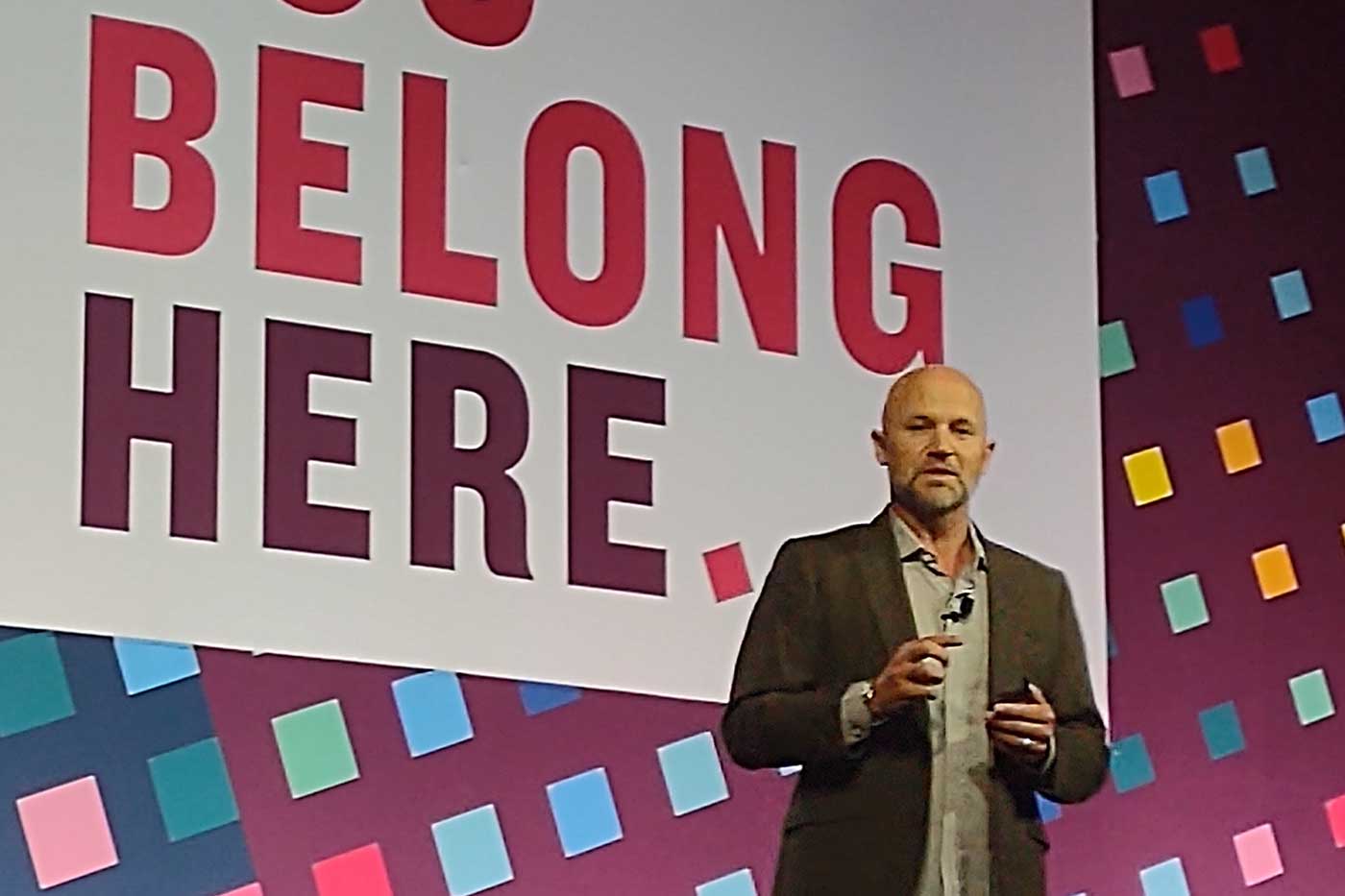 Matthew Goodwin speaks at the American Psychological Association’s annual convention. Photo credit: American Psychological Association