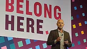 Matthew Goodwin speaks at the American Psychological Association’s annual convention. Photo credit: American Psychological Association