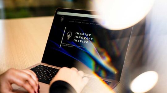 Northeastern student Aarya Dhru co-founded the nonprofit I3 Competition to pair high school students with small businesses in need of digital help. Photo by Alyssa Stone/Northeastern University