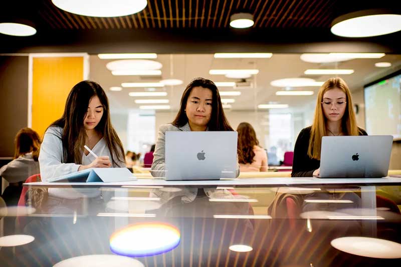 The grant recognizes Northeastern’s leadership in removing barriers that exclude underrepresented populations from accessing computing education. Photo by Matthew Modoono/Northeastern University