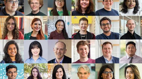 A collage of Khoury College participants at CHI 2025