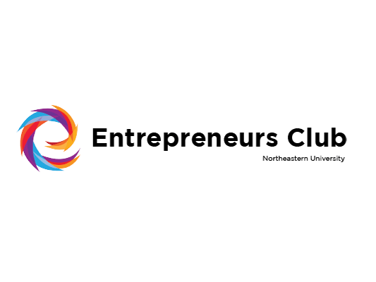 The Entrepreneurs Club logo, which shows the club's name to the right of a multi-colored lowercase e