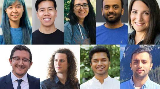 A collage of the following Khoury PhD graduates, clockwise from top left: Eysa Lee, David Liu, Neha Makhija, Akshar Varma, Lydia Zakynthinou, Anthony Sicilia, James Perretta, Vedant Das Swain, and Mahdi Haghifam 