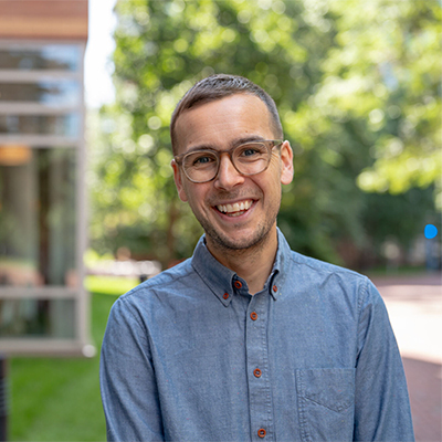 Headshot of Khoury professor and researcher Byron Wallace.