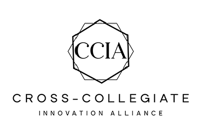 The Cross-Collegiate Innovation Alliance logo, which is the letters CCIS inside a hexagon