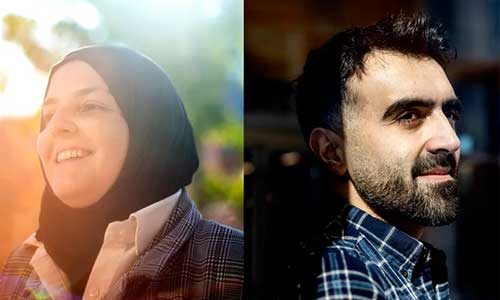 Mona Minkara (left) and Soheil Behnezhad