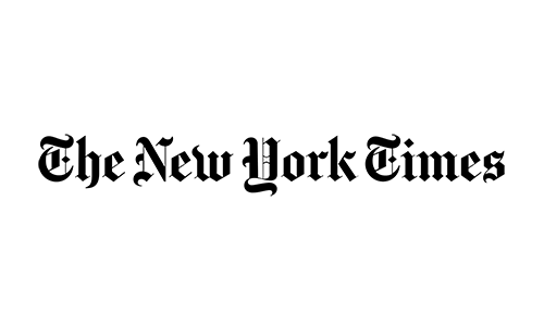 The New York Times in gothic font