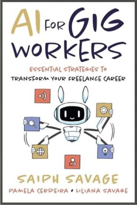 An image of the cover of Saiph Savage's book called AI for Gig Workers