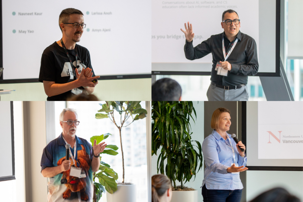 Khoury College presenters at the Western Canadian Conference on Computing Education in Vancouver