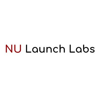 The NU Launch Labs logo, which shows the letters NU in red and the words Launch Labs in black