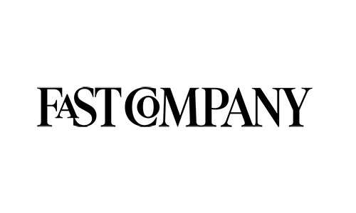 The words "Fast Company" in black text on a white background